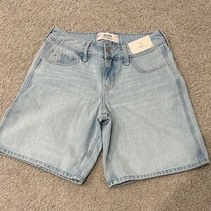 Hollister Sky Blue Denim Shorts